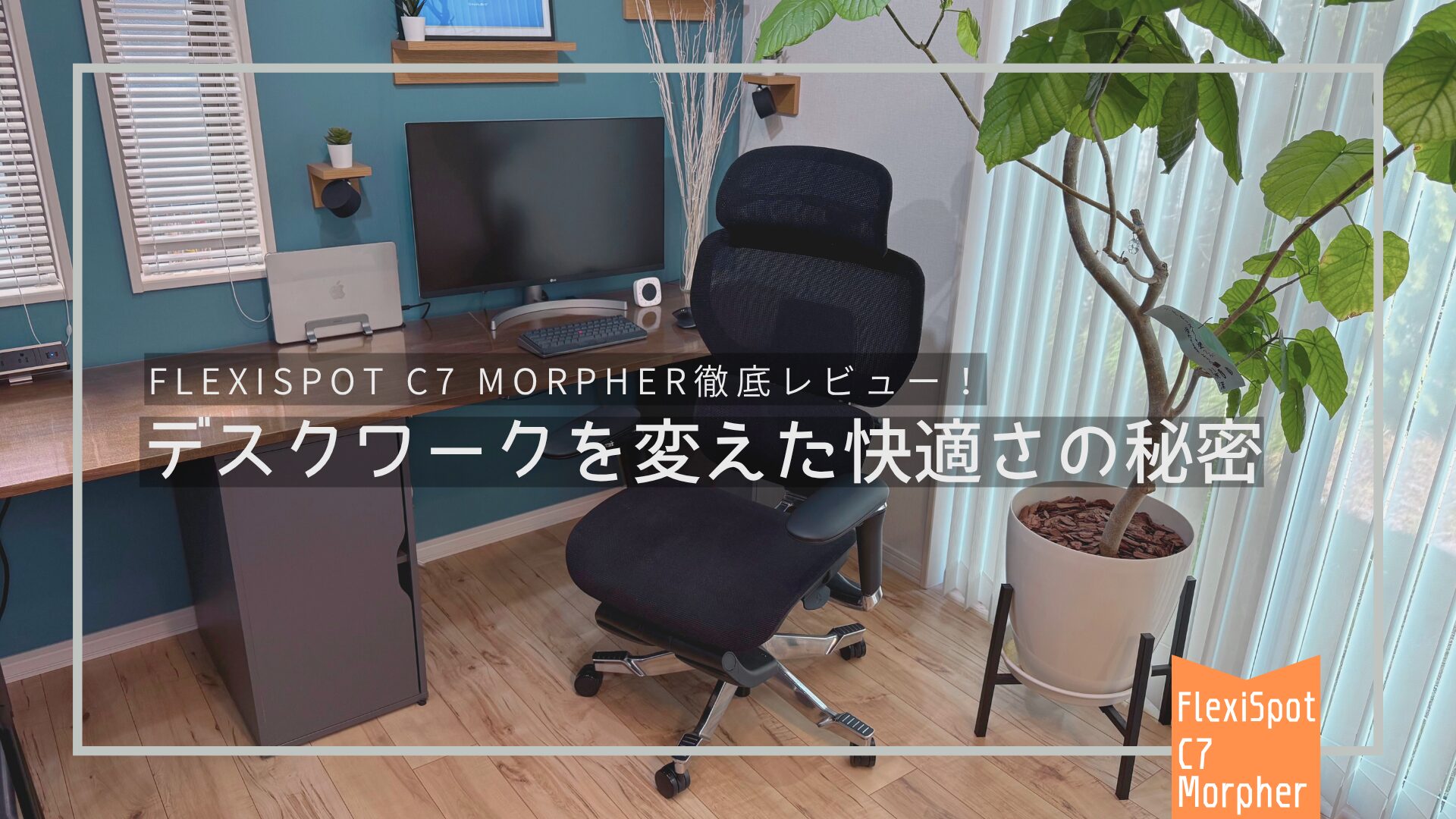 FlexiSpot C7 Morpherオフィスチェア徹底レビュー！私のデスクワークを変えた快適さの秘密